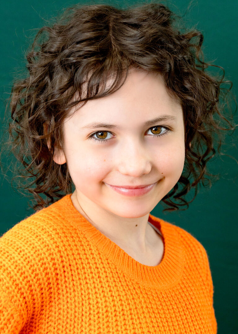 Aislyn Burdek, who plays Small Alison in NUOVA Vocal Arts’ Fun Home