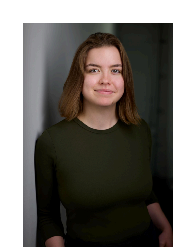 Julie Koebel, who plays Medium Alison in NUOVA Vocal Arts’ Fun Home