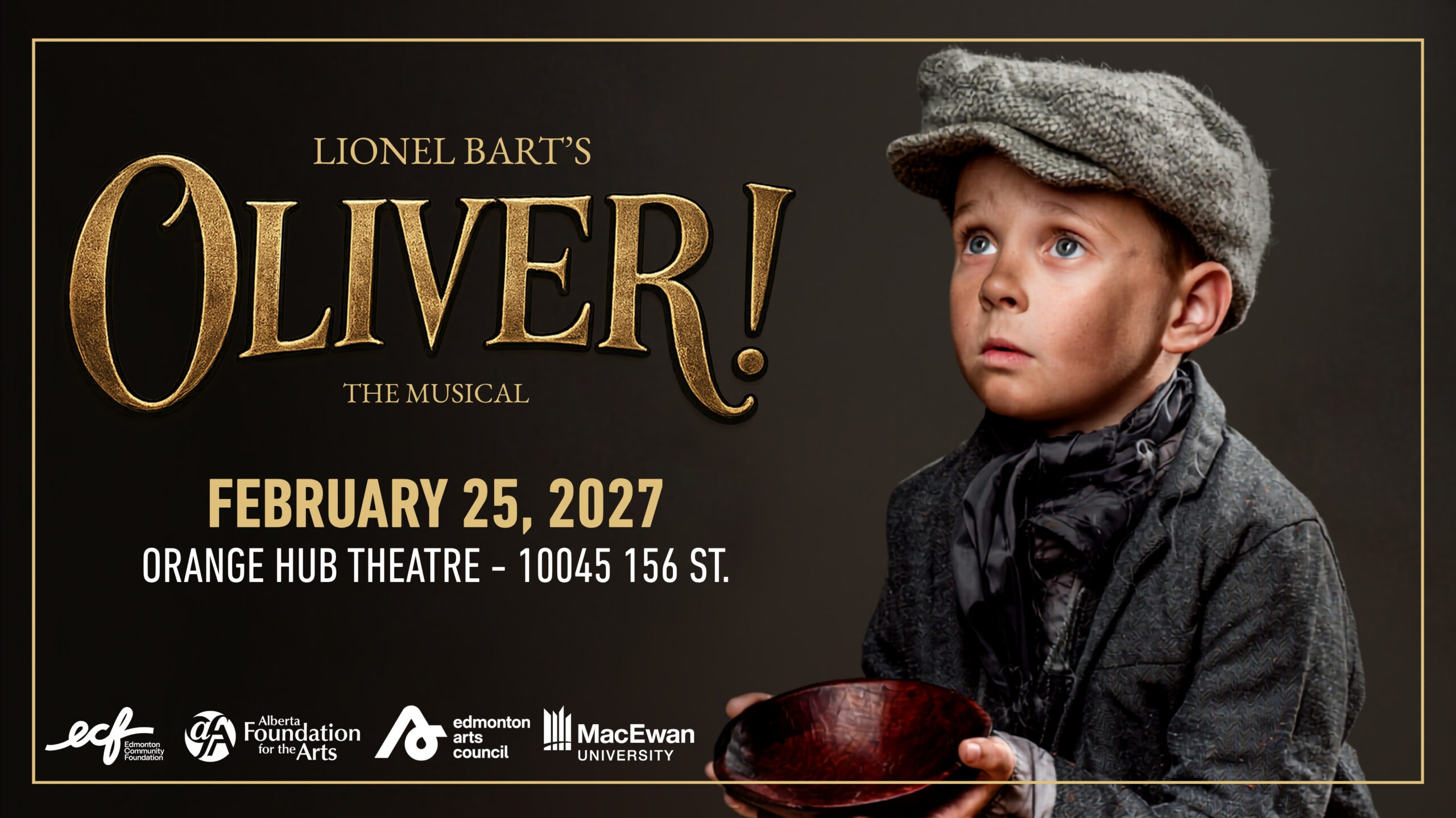 Oliver! The Musical school matinee at Orange Hub Theatre, February 25, 2027