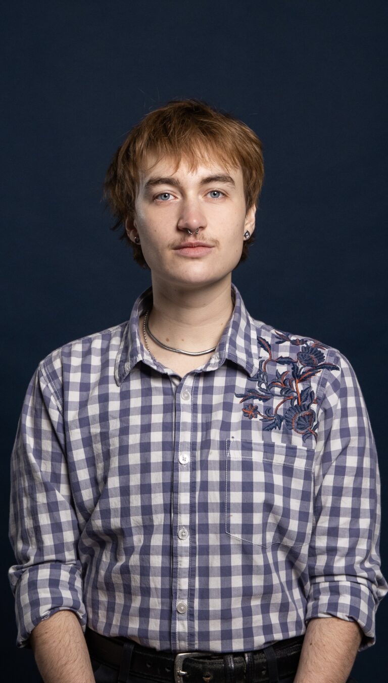 Sable B. Boltz, who plays Bobby Jeremy and Mark in NUOVA Vocal Arts’ Fun Home